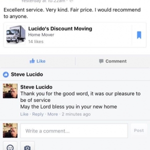 Photo of Lucido's Discount Moving & Delivery Services