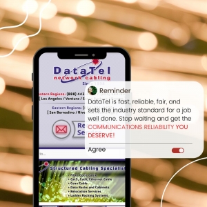 Photo of Datatel Network Cabling