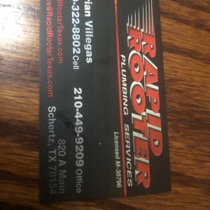 Schertz Rapid Rooter Plumbing