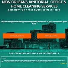Photo of Nola Maid Cleaning