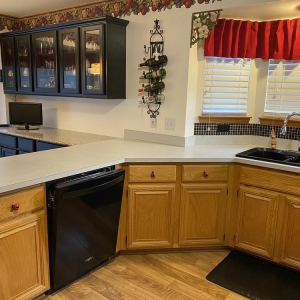 Photo of Mario's Granite Installation
