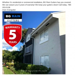 Photo of BG Rain Gutter