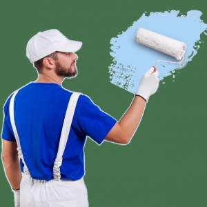 Photo of C.L. MCDaid Painting