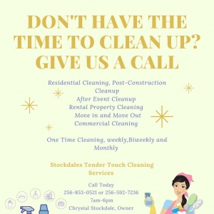 Photo of Stockdales Tender Touch Cleaning Services