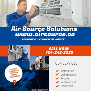 Photo of Air Source Heating and Cooling