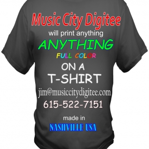 Photo of Music City DigiTee