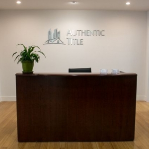 Photo of Authentic Title