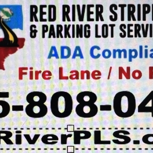 Photo of Red River Striping & Parking Lot Services