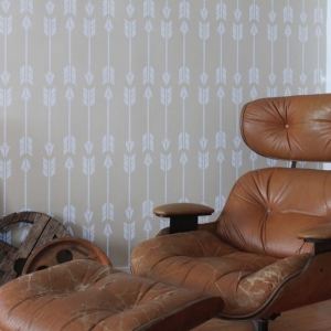 Photo of Stencil1 Decorative Stencil Interior Painting