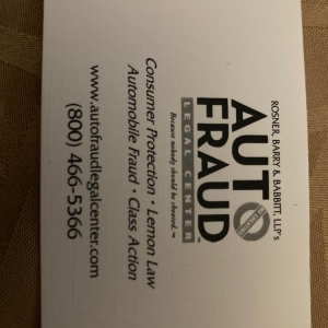 Photo of Auto Fraud Legal Center