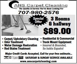 Vallejo ANS Carpet Cleaning