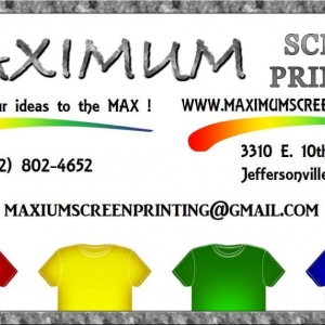 Photo of Maximum Screen Printing