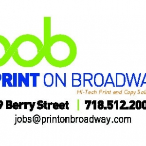 Brooklyn Print On Broadway