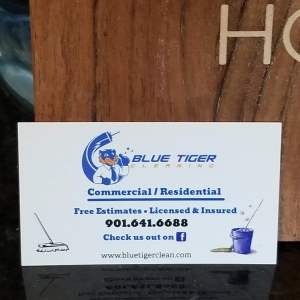 Photo of Blue Tiger Cleaning