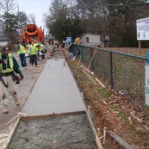 Photo of H. E. H. Paving