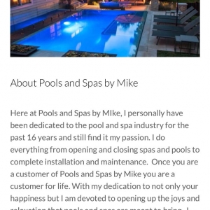 Photo of Pools And Spas By Mike