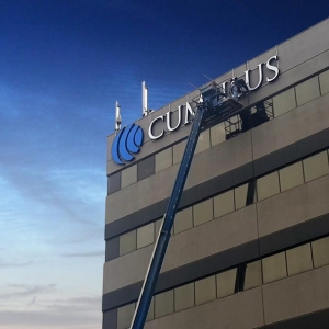 Photo of Blue Diamond Signs