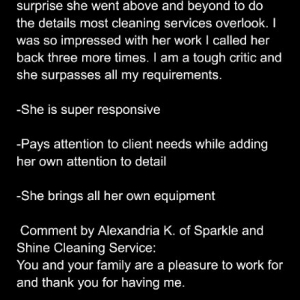 San Bernardino Sparkle and Shine Cleaning Service