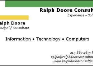 Photo of Ralph Doore Consulting