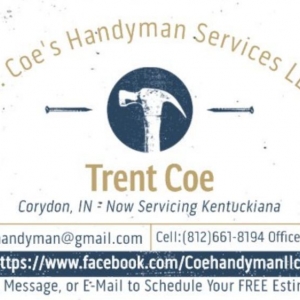 Corydon Mr Coe's Handyman Services