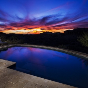 Photo of Blooming Desert Pools and Landscapes