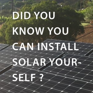 Photo of Solar Self Install