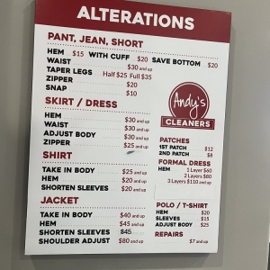Photo of Andy's Dry Cleaners & Alterations