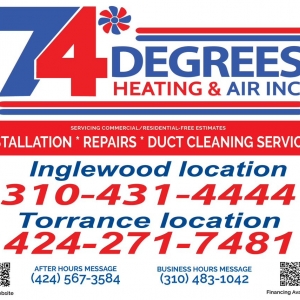 Photo of 74 Degrees Heating & Air