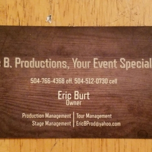 Photo of Eric B Productions