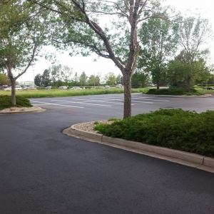 Photo of Mountain Lot Striping