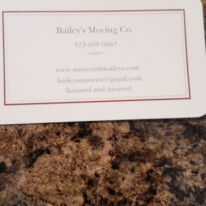Photo of Bailey's Moving Co
