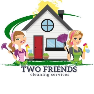 Photo of Two Friends Cleaning