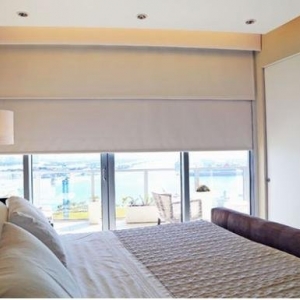 Photo of Vertical Express Motorized Window Shading