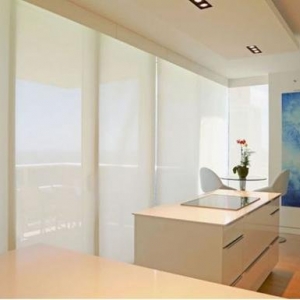 Miami Beach Vertical Express Motorized Window Shading