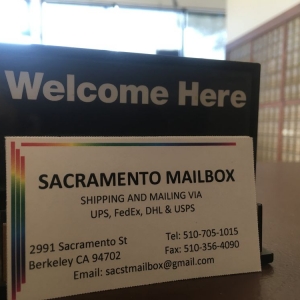 Berkeley Sacramento Mailboxes
