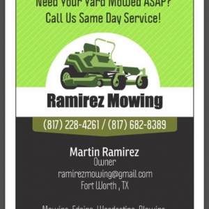 Fort Worth Ramirez Mowing