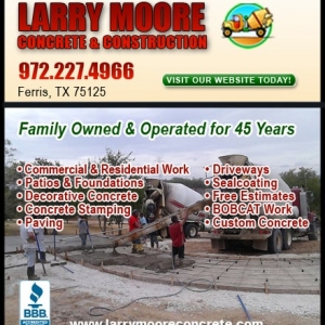 Photo of Larry Moore Concrete and Construction
