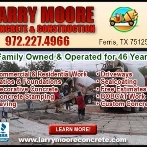 Photo of Larry Moore Concrete and Construction