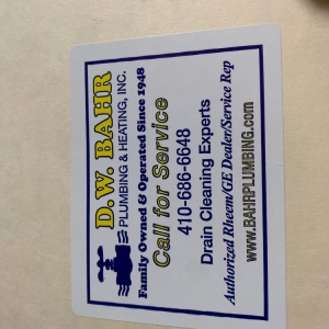 Photo of D W Bahr Plumbing & Heating