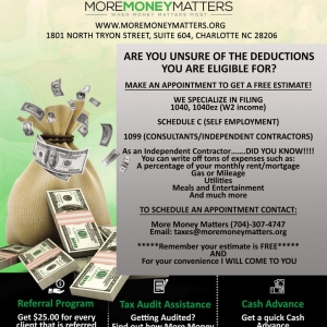 Photo of More Money Matters