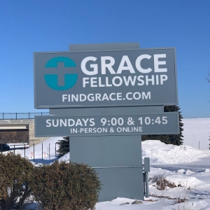 Photo of Commercial Sign and Lighting