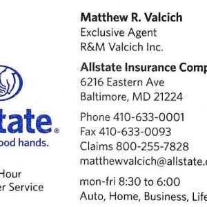 Photo of Allstate Insurance Agent: Matthew Valcich