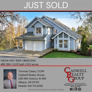 Corvallis Thomas Casey - Cadwell Realty Group