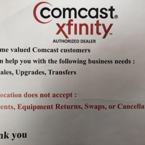 Photo of Xfinity Comcast Authorized Retailer