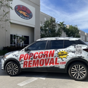 Photo of Blue Sky Popcorn Removal