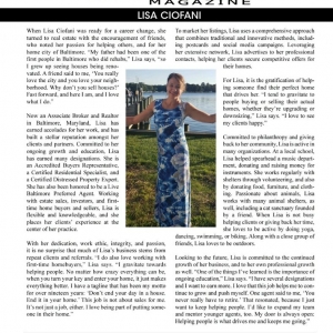 Photo of Lisa Ciofani - Cummings & Co. Realtors - Baltimore