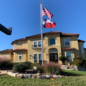 Photo of Airborne Flag & Flagpole