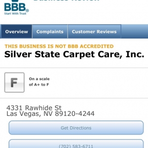Photo of Silver State Carpet Cleaning