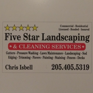 Photo of Five-Star Landscaping & Cleaning Services
