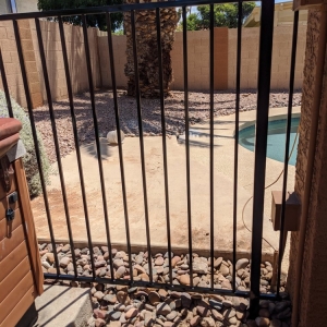 Photo of Kurt's Iron Pool Fencing